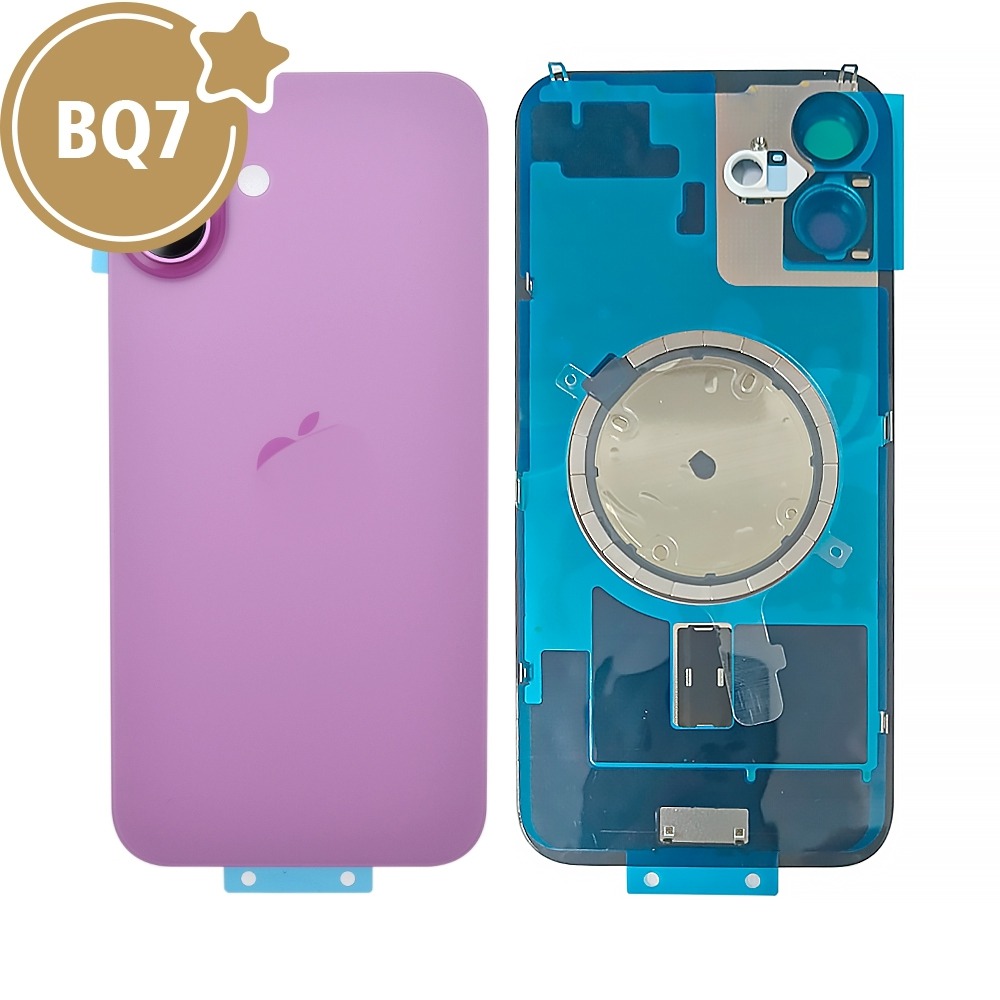 iPhone 16 Plus Rear Cover Glass — Pink
