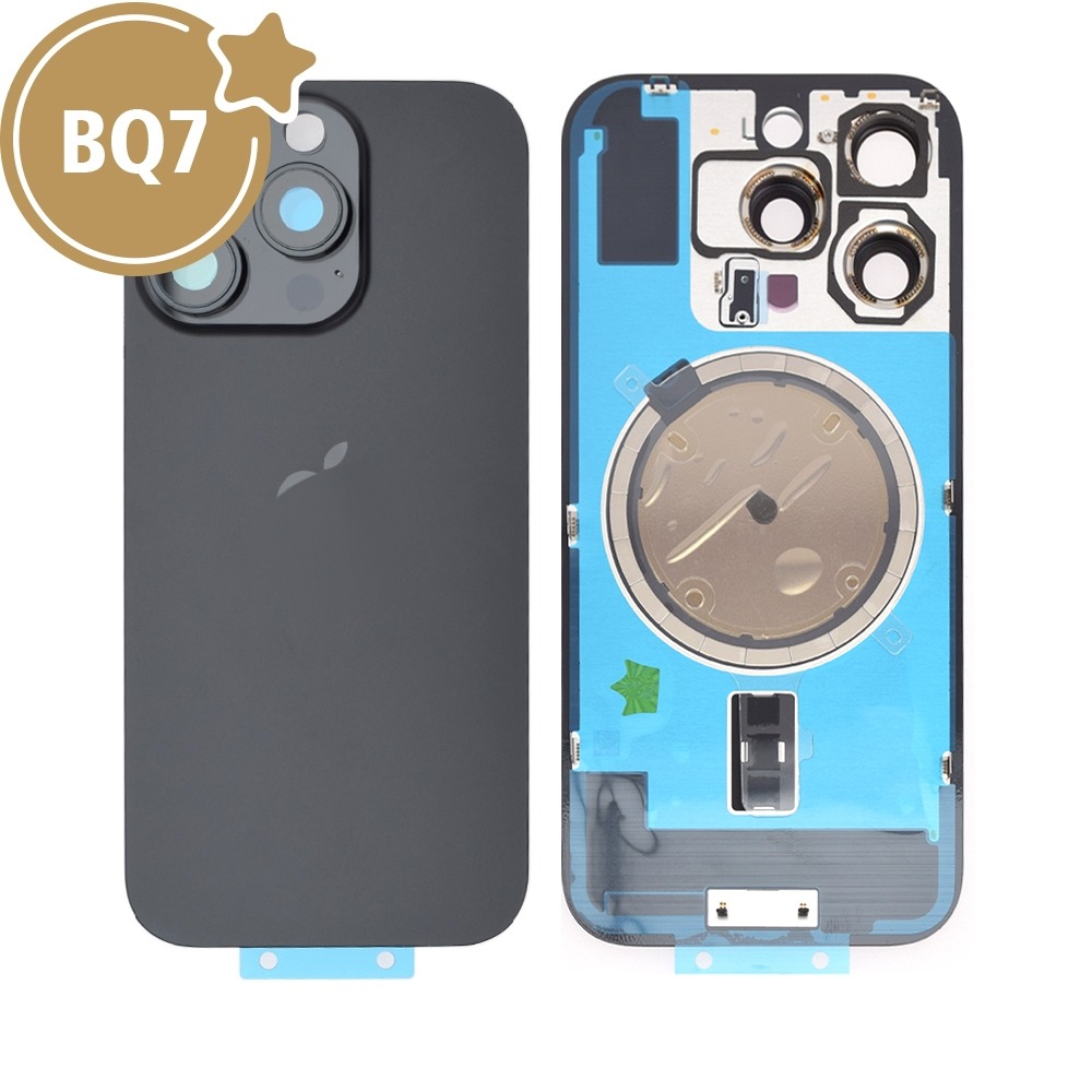 iPhone 16 Pro Rear Cover Glass — Black Titanium