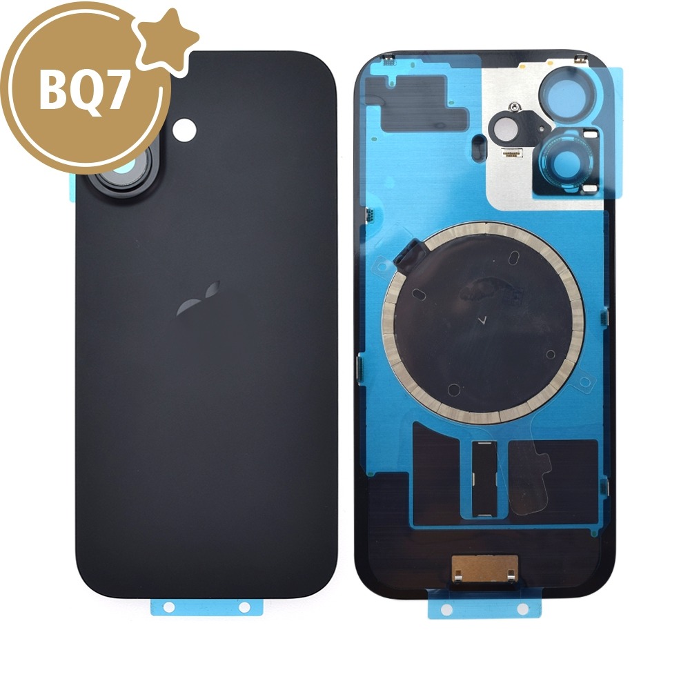 iPhone 16 Rear Cover Glass — Black