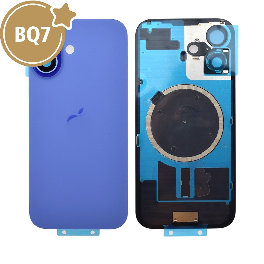 iPhone 16 Rear Cover Glass — Ultramarine