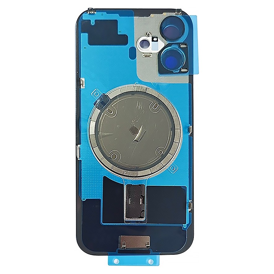 iPhone 16 Rear Cover Glass - Teal