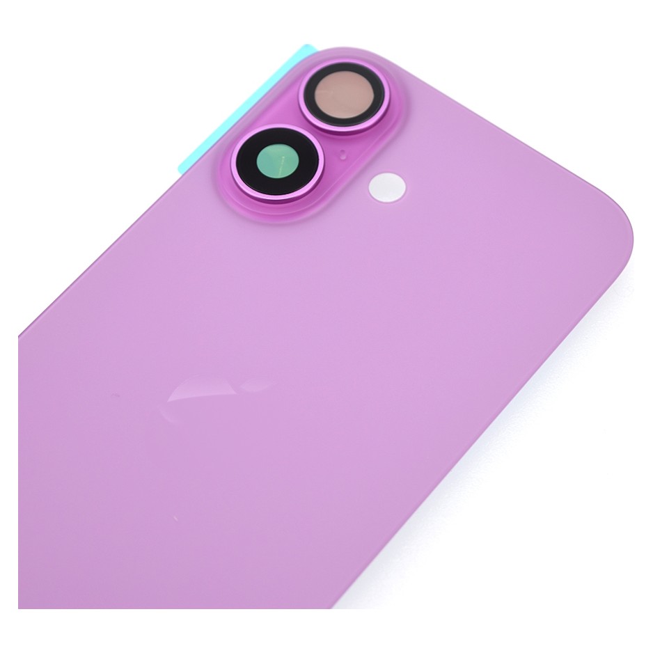 iPhone 16 Rear Cover Glass - Pink