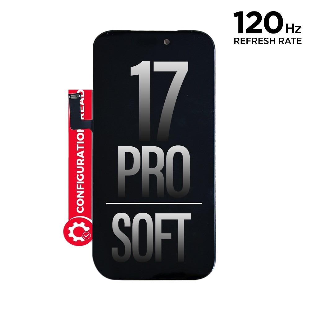 iPhone 17 Pro Screen — Diagnosable Soft OLED (120Hz)