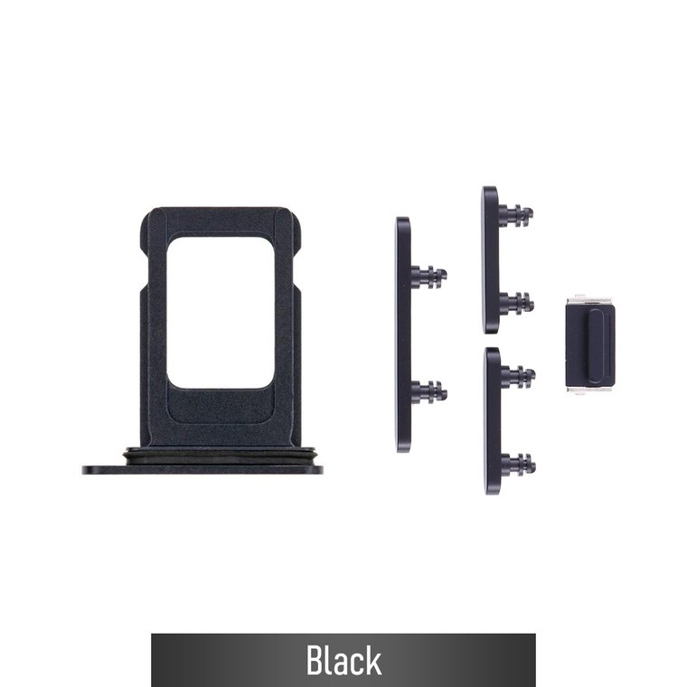 iPhone 12 SIM Card Tray Black