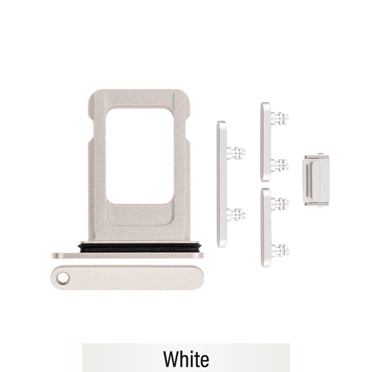 iPhone 12 SIM Card Tray — White