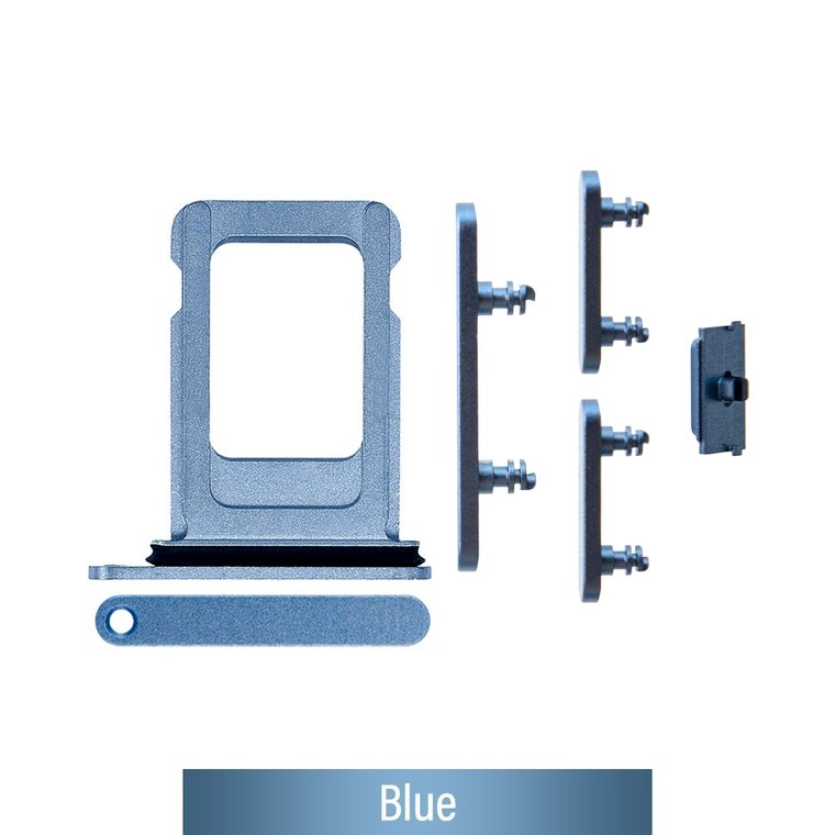 iPhone 14 SIM Card Tray — Blue