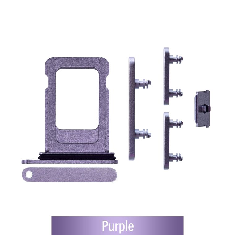 iPhone 14 SIM Card Tray — Purple