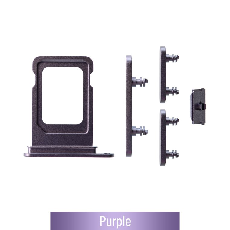 iPhone 14 SIM Card Tray Purple
