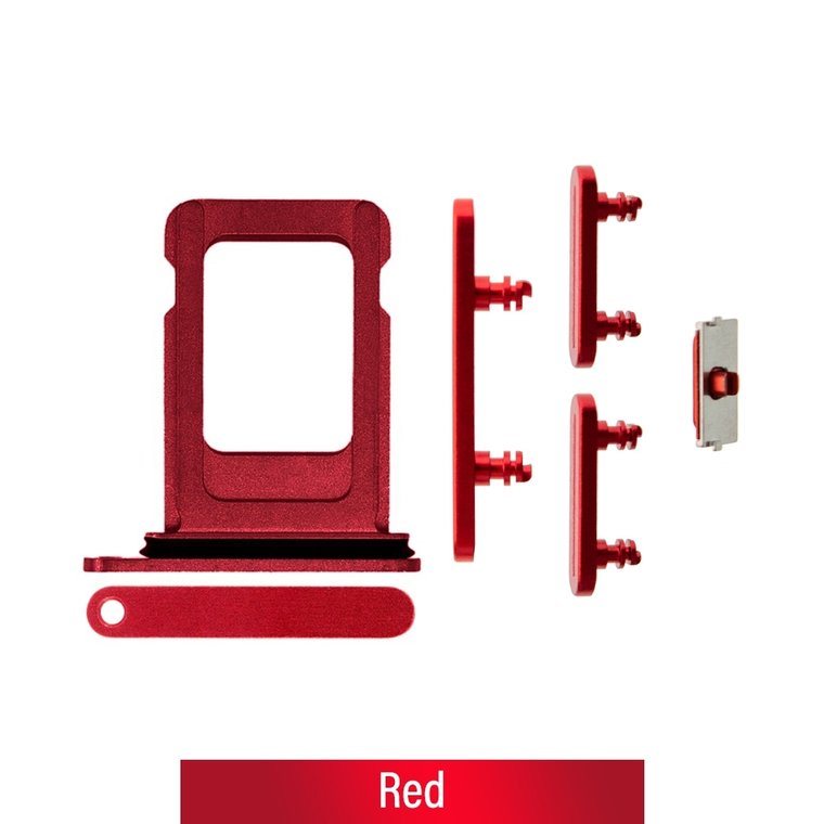 iPhone 14 SIM Card Tray — Red