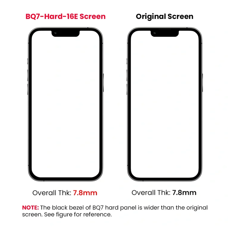 iPhone 16e Screen — Soft OLED