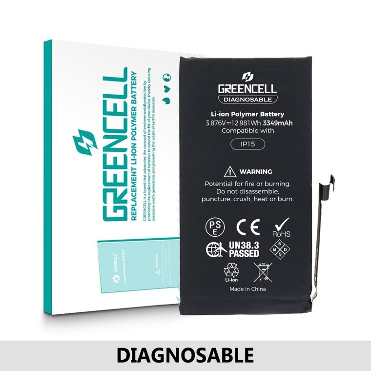 iPhone 15 Battery — Diagnosable