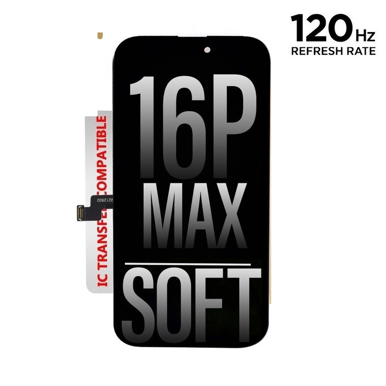 iPhone 16 Pro Max Screen — Soft OLED