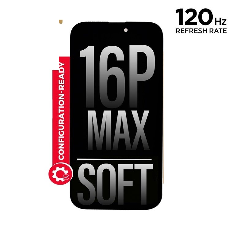 iPhone 16 Pro Max Screen — Diagnosable Soft OLED
