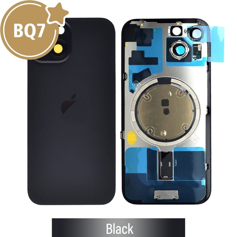 iPhone 15 Rear Cover Glass — Black