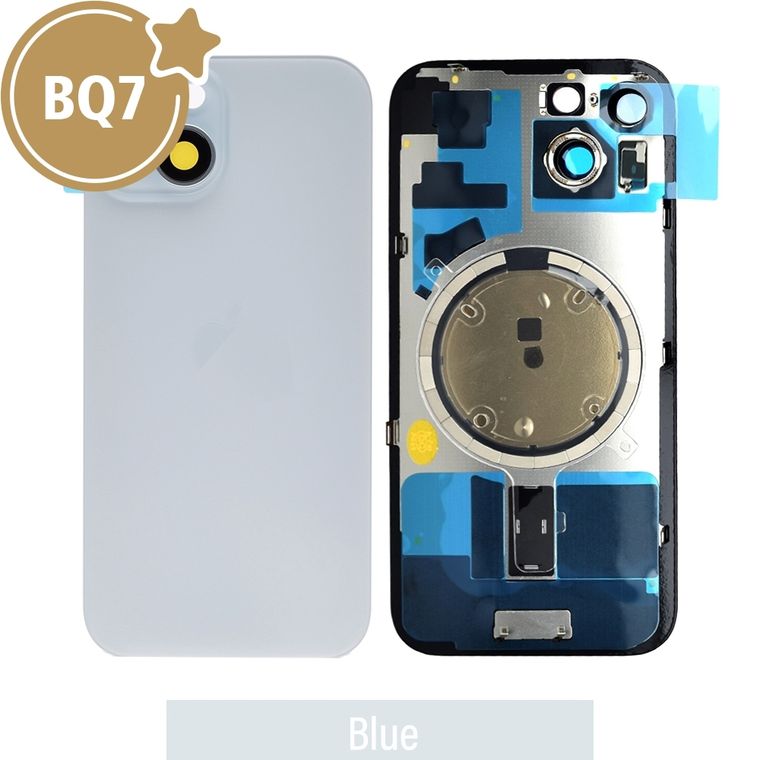 iPhone 15 Rear Cover Glass — Blue