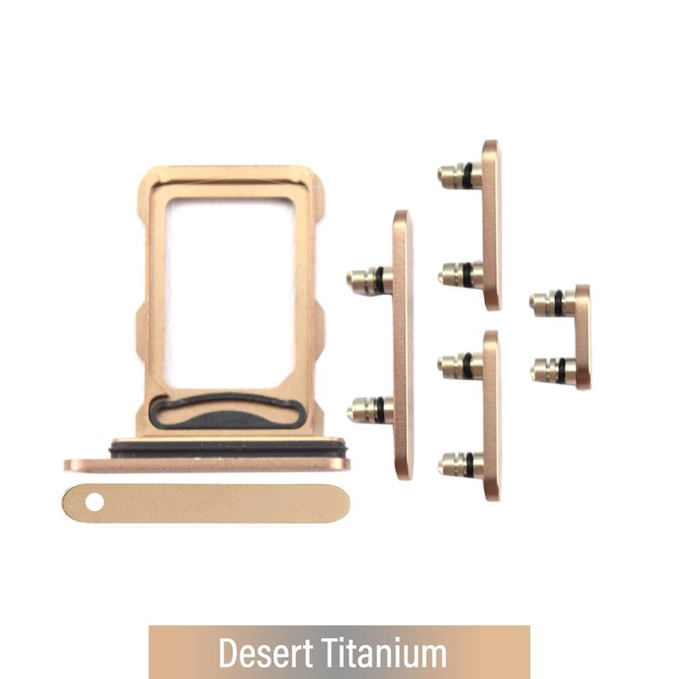 iPhone 16 Pro Max SIM Card Tray — Desert Titanium