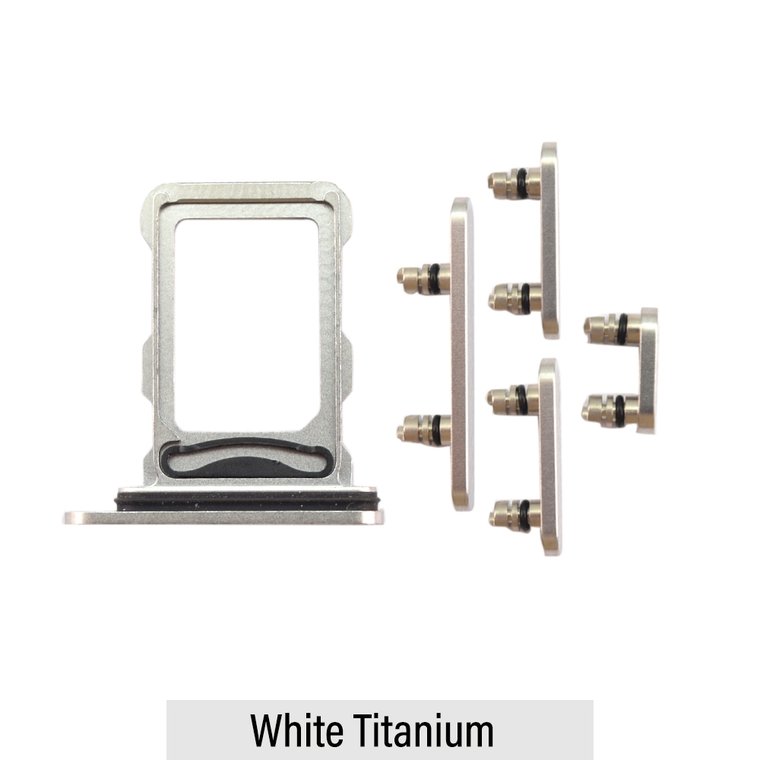 iPhone 16 Pro Max SIM Card Tray White Titanium