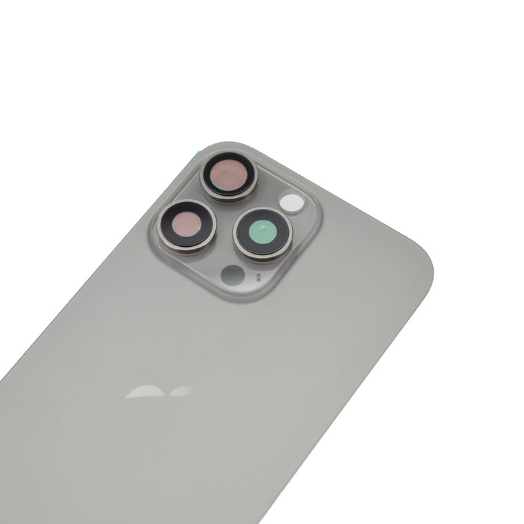 iPhone 16 Pro Max Rear Cover Glass Natural Titanium