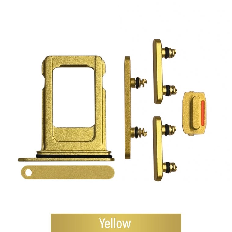 iPhone 14 SIM Card Tray — Yellow